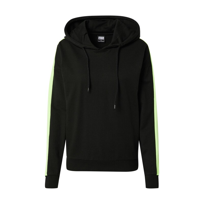 Urban Classics Mikina svítivě zelená / černá 115221419