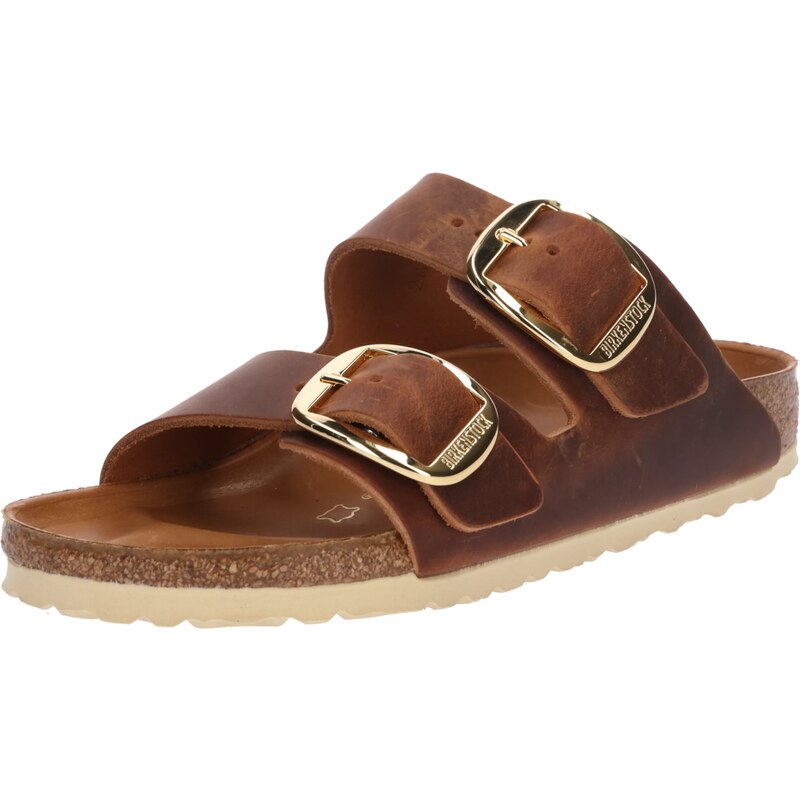 BIRKENSTOCK Pantofle Arizona hnědá