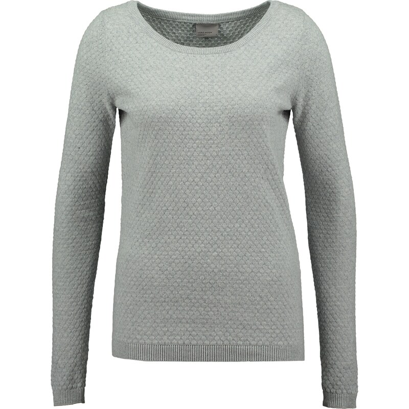 VERO MODA Svetr Care světle šedá