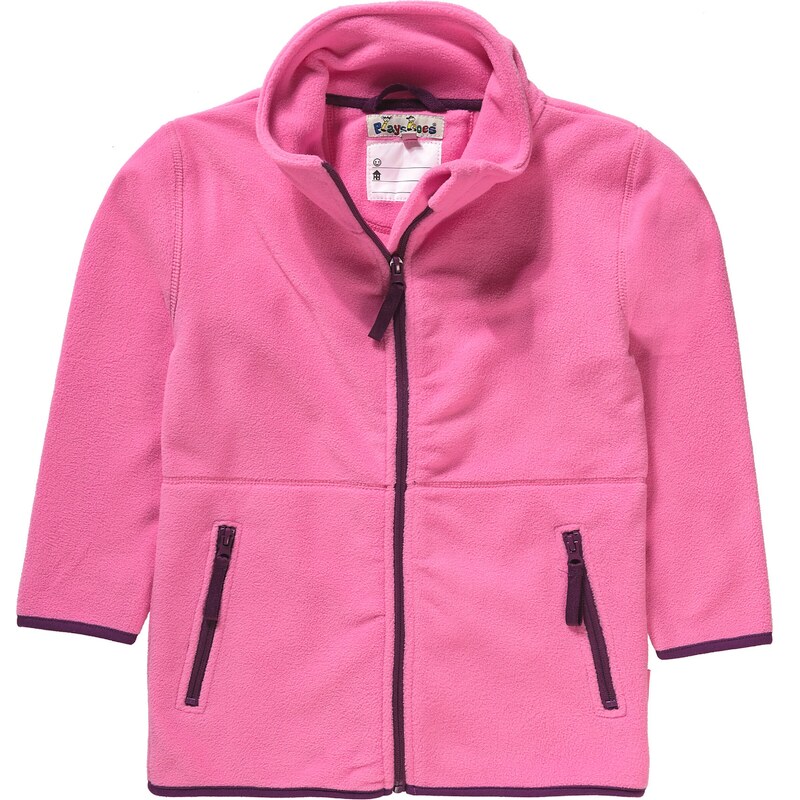 PLAYSHOES Fleecová mikina tmavě fialová / pink