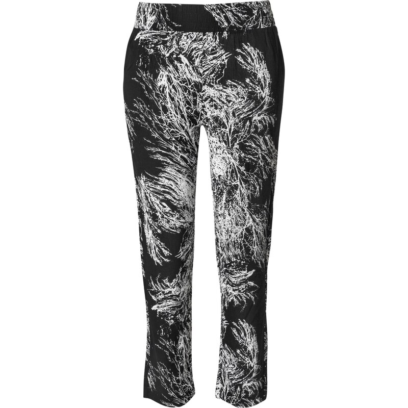 Urban Classics Kalhoty černá / bílá 105539547