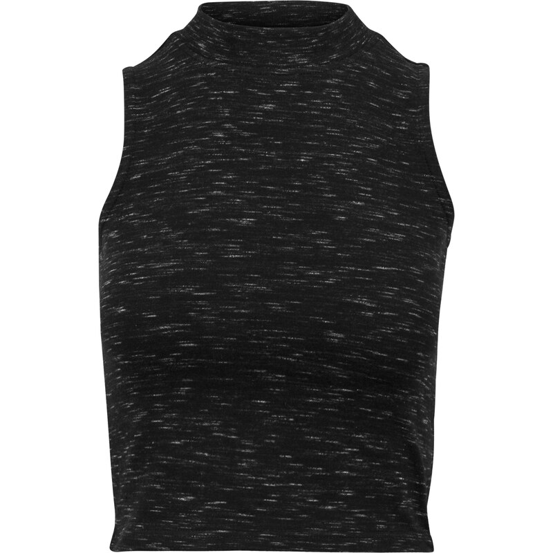Urban Classics Top černý melír