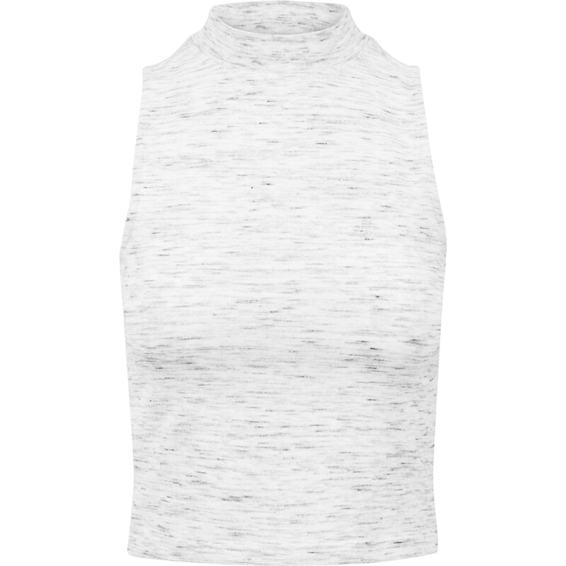 Urban Classics Top bílý melír