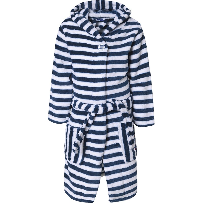 PLAYSHOES Koupací plášť Maritim modrá / bílá 82224355