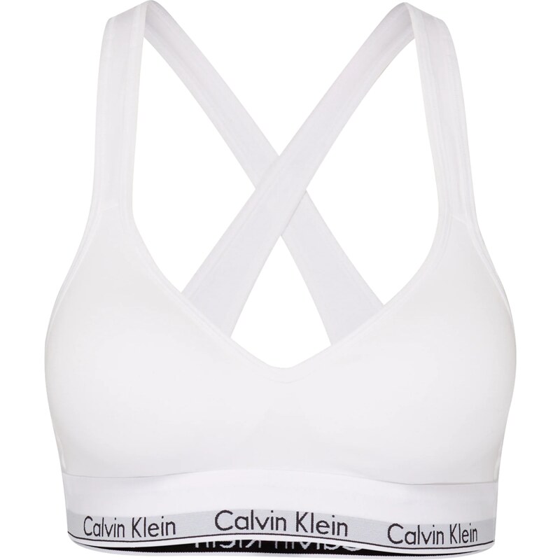 Calvin Klein Podprsenka 'Lift' černá / bílá / offwhite