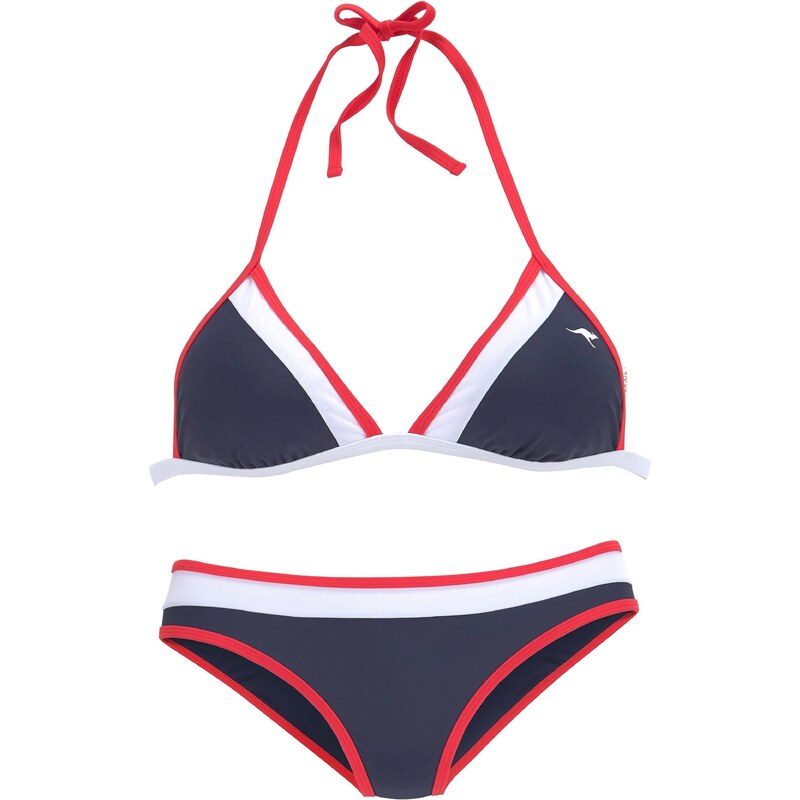 KangaROOS Bikiny námořnická modř / červená / bílá 59539937