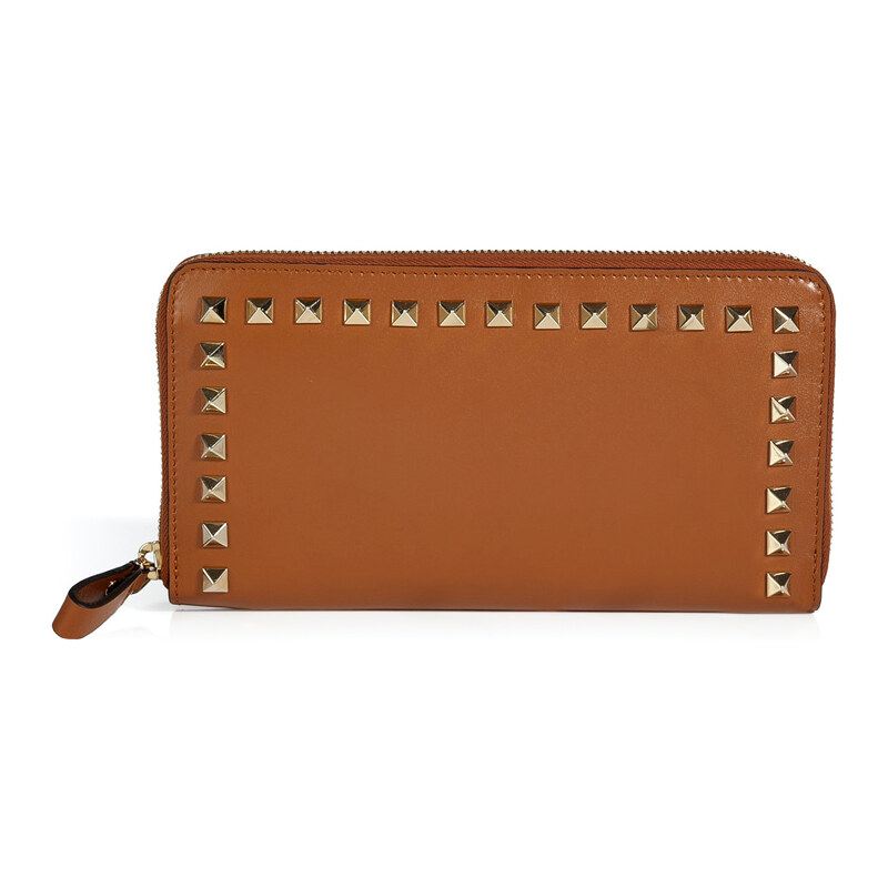 Valentino Leather Studded Wallet