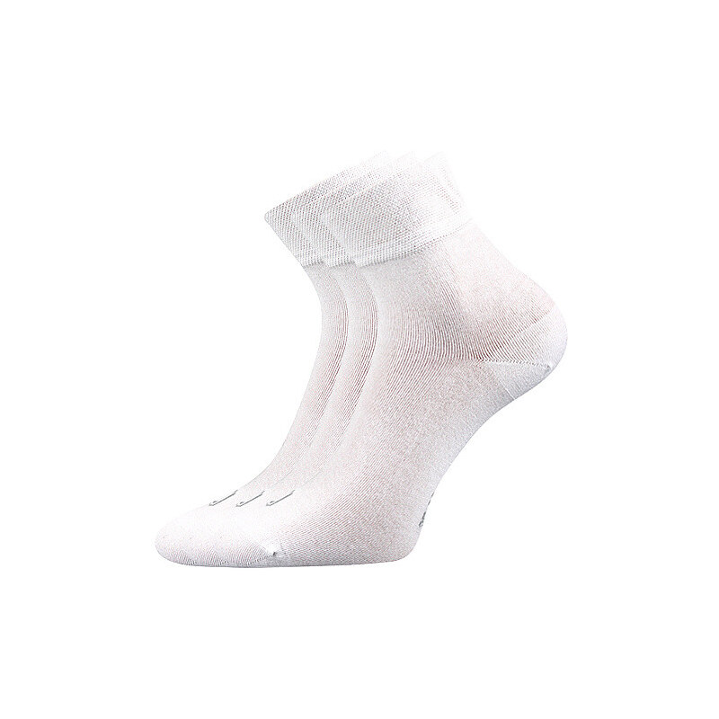 Lonka Ponožky Emi bílé 3 páry
