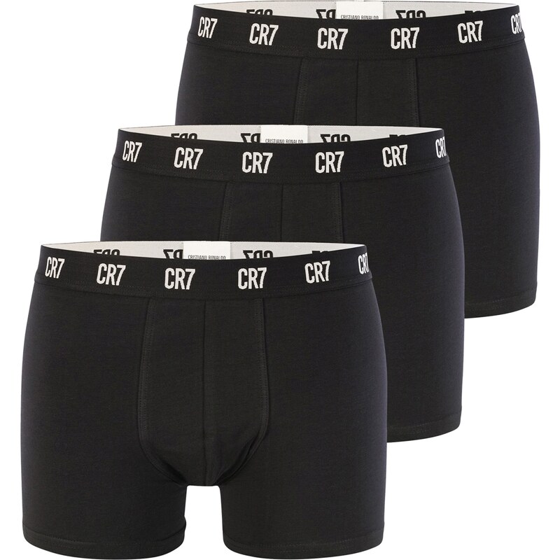 CR7 - Cristiano Ronaldo Boxerky černá / bílá