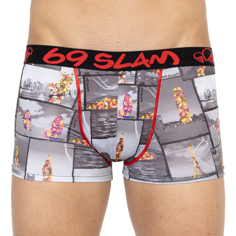Pánské boxerky 69SLAM hip around the world (MSYADD-PO)