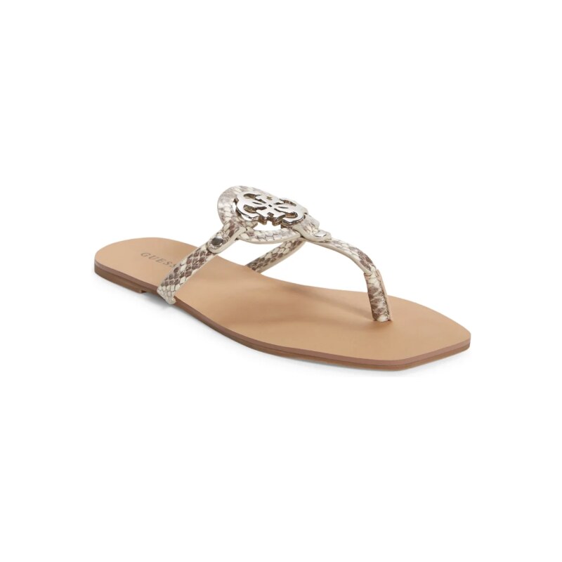 GUESS žabky Zali Logo T-strap Sandals, 12782-37.5