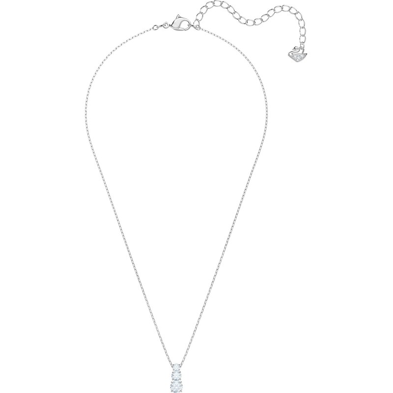 Swarovski Řetízek Stilla stříbrná / bílá 52616973