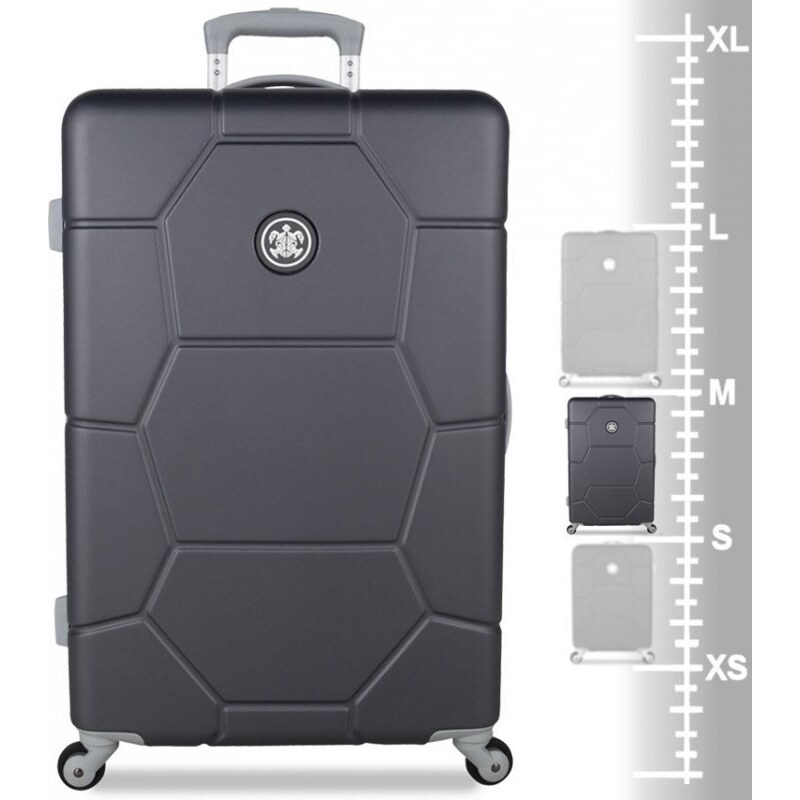 SUITSUIT Caretta cestovní kufr 65 cm Cool Grey