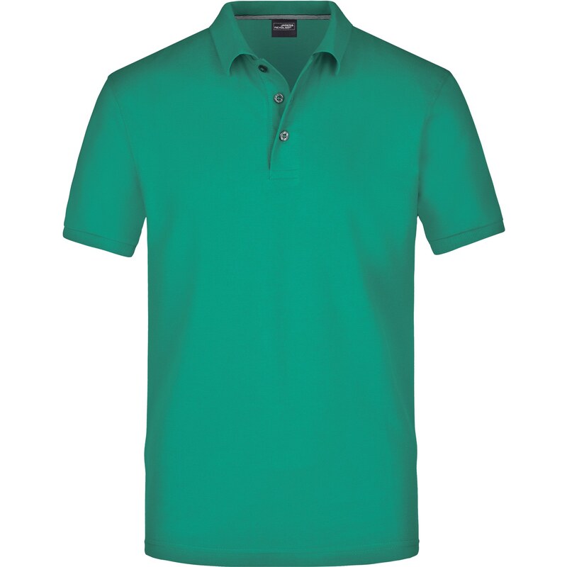 Daiber James & Nicholson Pánské piqué polo z bavlny 3 knoflíky