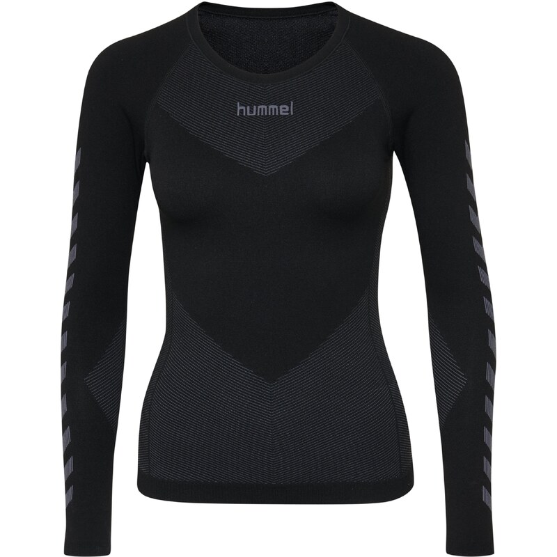 Hummel Funkční tričko čedičová šedá / černá 74672999