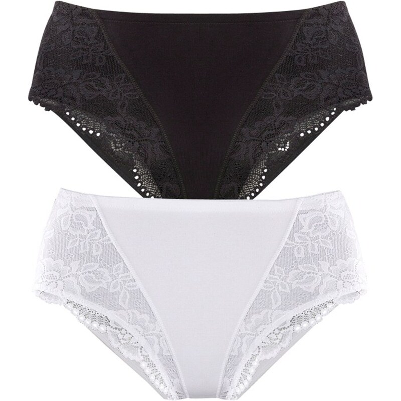 PETITE FLEUR Stahovací prádlo černá / bílá 94629366