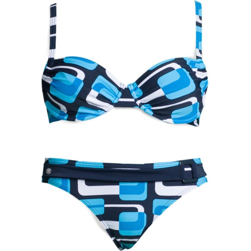 KangaROOS Bikiny nebeská modř / černá / bílá 74295868