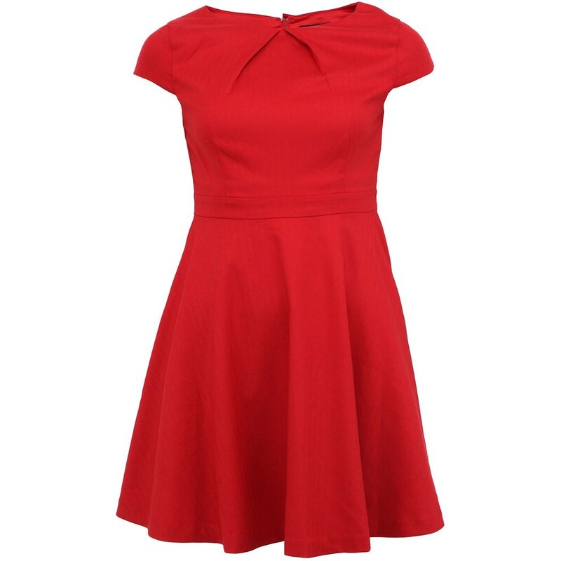 Červené elegantní šaty Fever London Canary