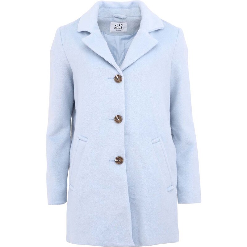 Modrý kabát Vero Moda Wishes