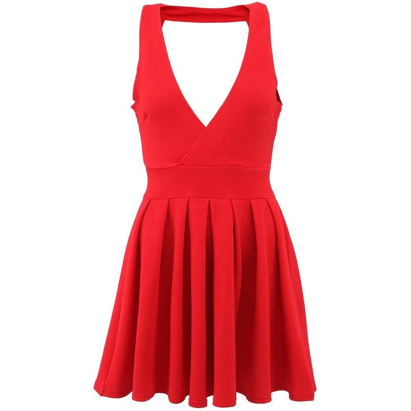 Červené krátké šaty AX Paris