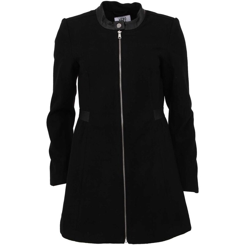 Černý kabát Vero Moda Capella