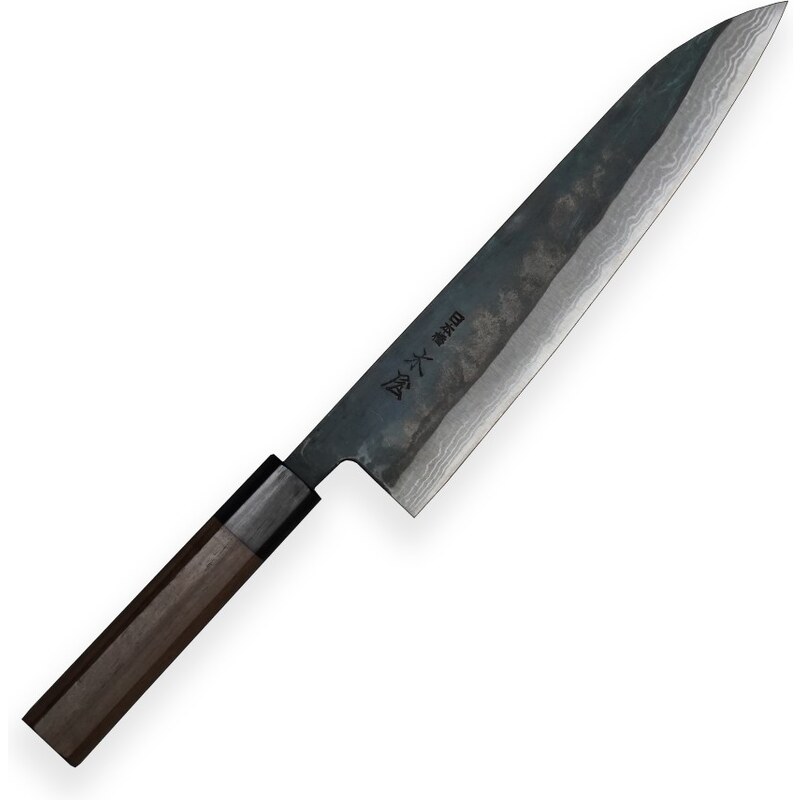 nůž Gyuto / Chef 210 mm - KIYA - Suminagashi - Damascus 11 layers