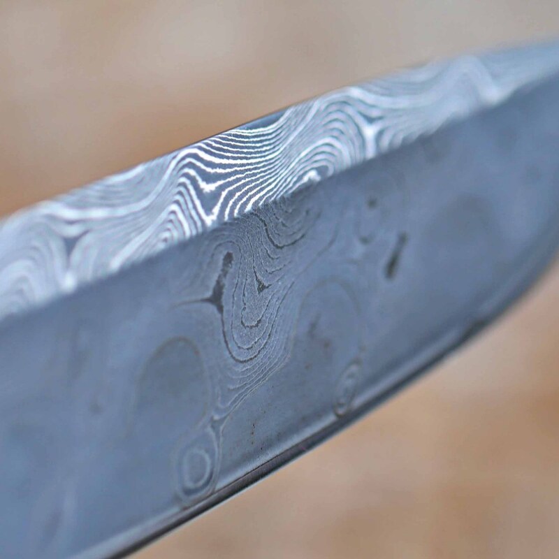 nůž lovecký Dellinger CLASSIC Chad Nichols Damascus