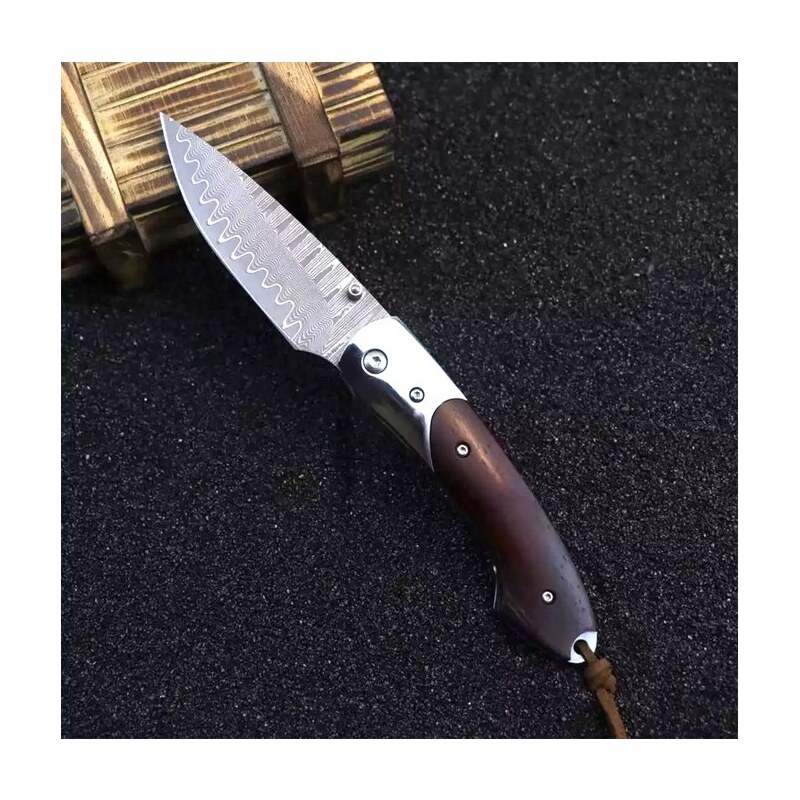 nůž zavírací Dellinger MUSHROOM KILLER vg10 Damascus