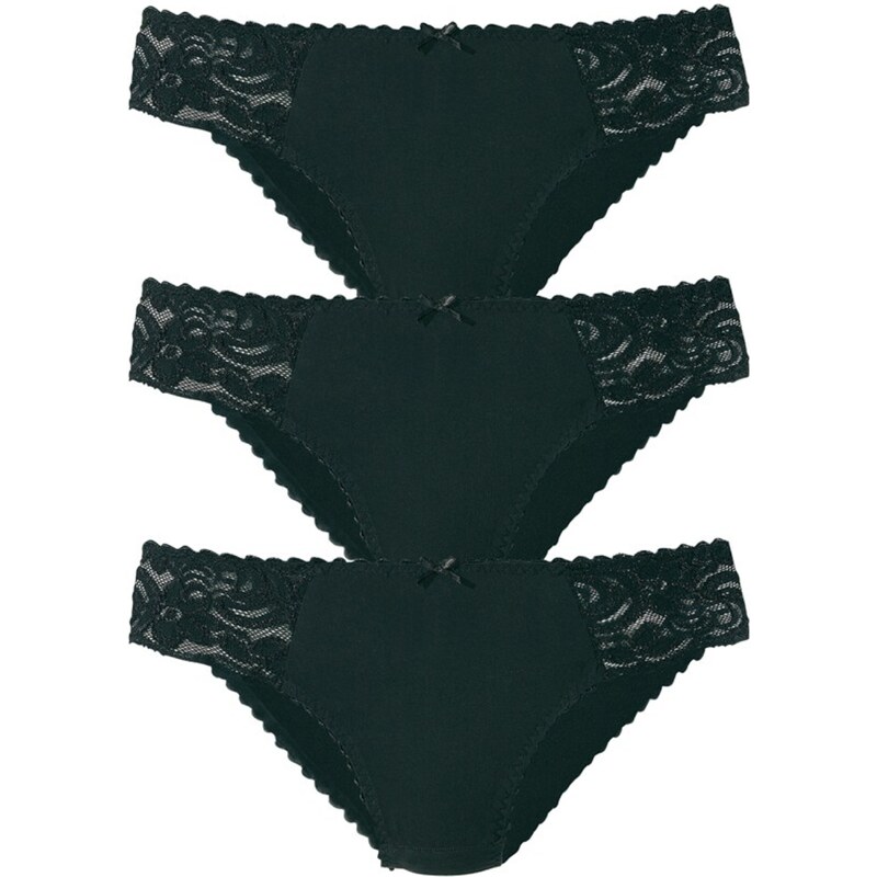 PETITE FLEUR Kalhotky černá 94213703