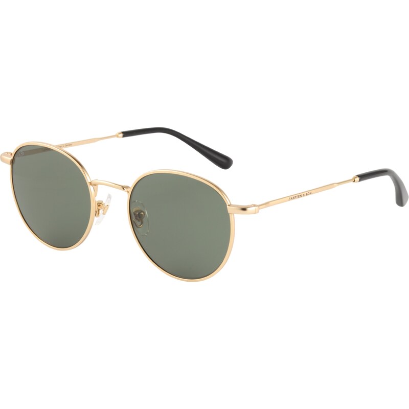 Kapten & Son Sluneční brýle London Gold Green zlatá / zelená
