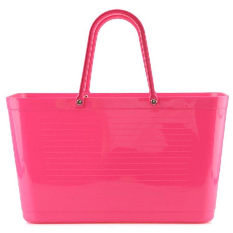 Růžová plastová taška Hinza