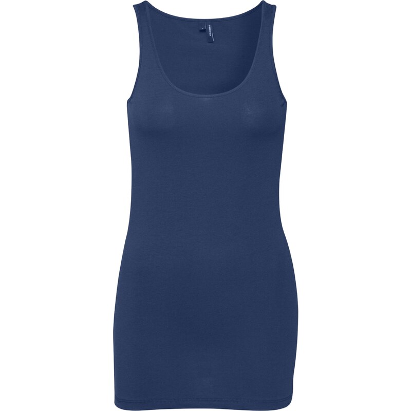 VERO MODA Top Maxi námořnická modř