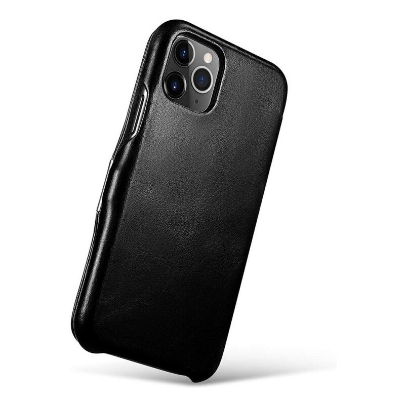 Knížkové pouzdro pro iPhone 11 - iCarer, Vintage Black