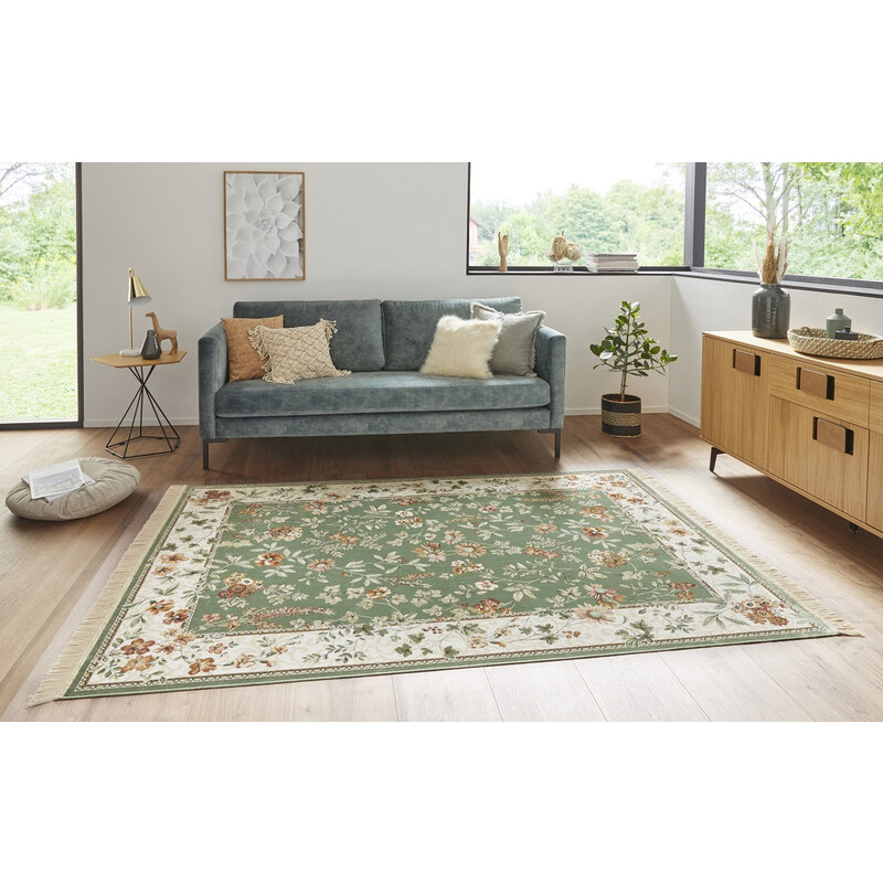 Nouristan - Hanse Home koberce Kusový koberec Naveh 104374 Green - 135x195 cm