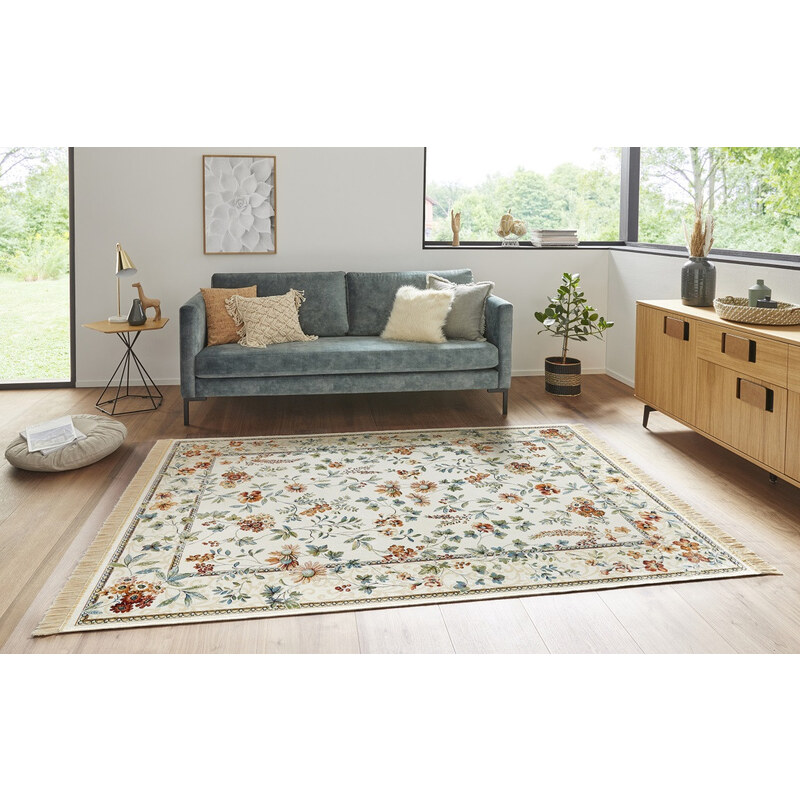 Nouristan - Hanse Home koberce Kusový koberec Naveh 104376 Cream - 135x195 cm