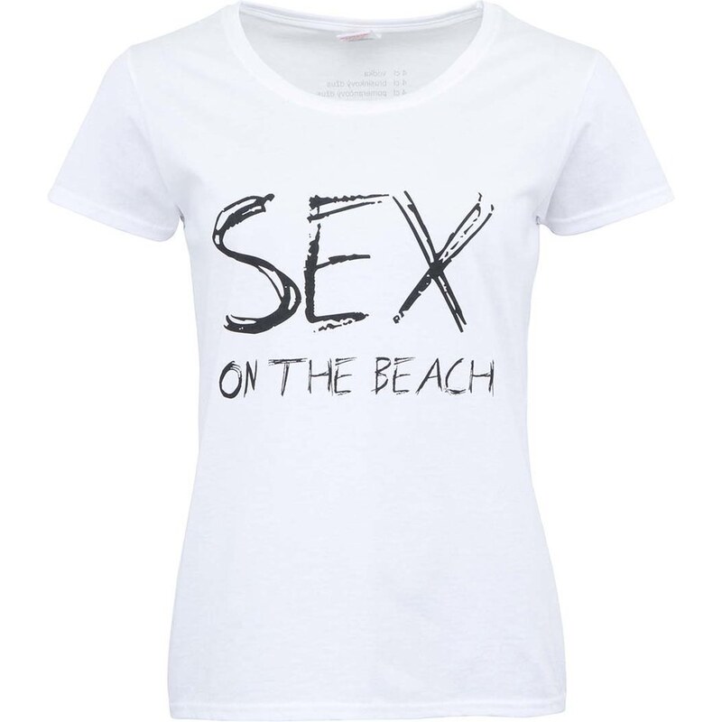 Bílé dámské tričko ZOOT Originál Sex on the Beach