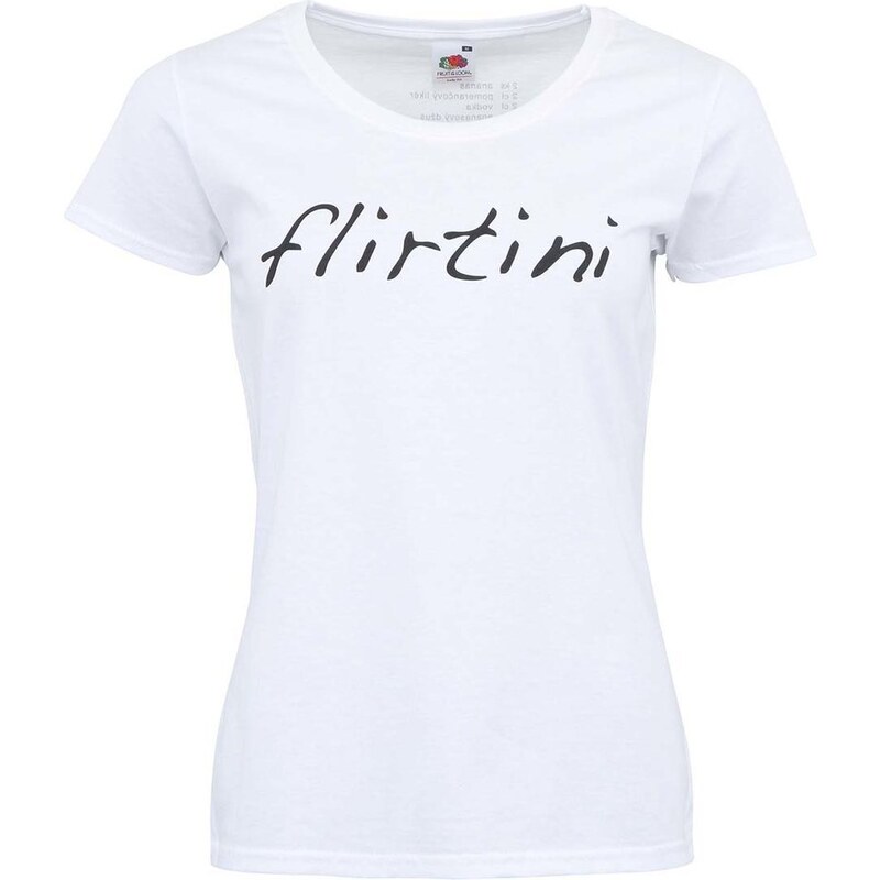 Bílé dámské tričko ZOOT Originál Flirtini