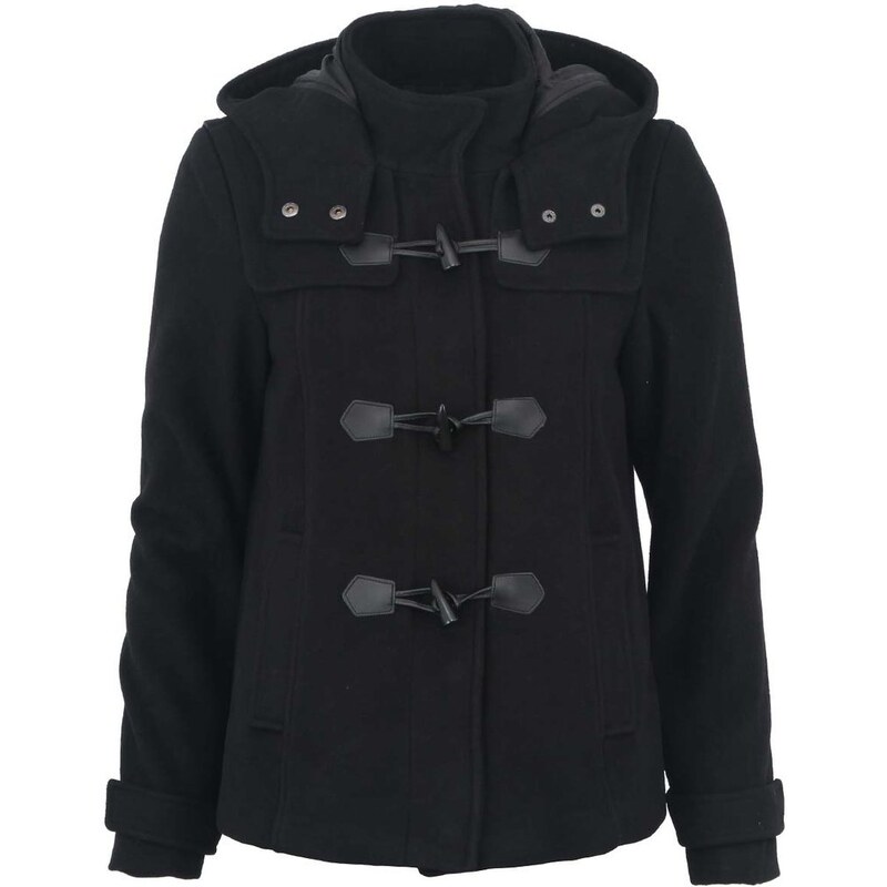 Černý krátký kabát Vero Moda Dana