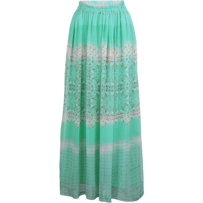Tyrkysová vzdušná sukně Lavand