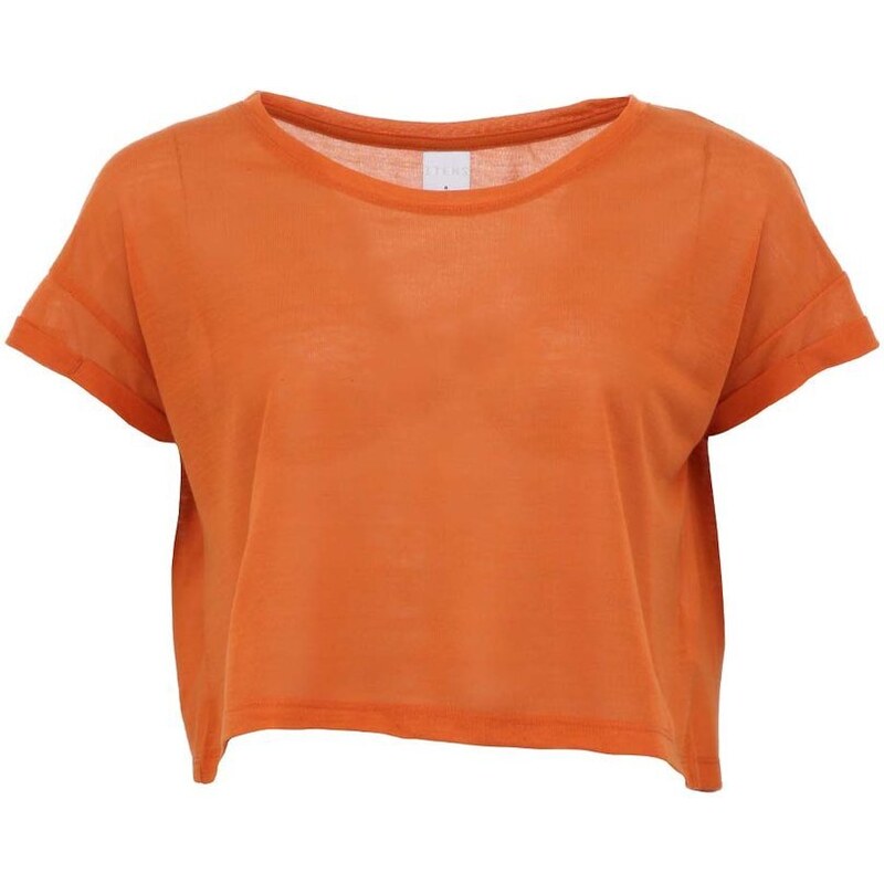 Oranžový krátký top Vero Moda Orange