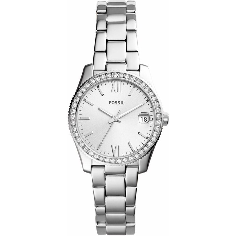 FOSSIL Analogové hodinky Scarlette stříbrná 83864347