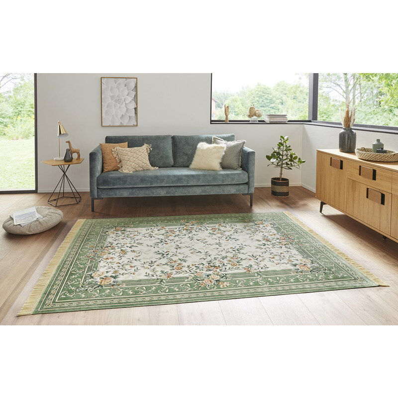 Nouristan - Hanse Home koberce Kusový koberec Naveh 104369 Green - 160x230 cm