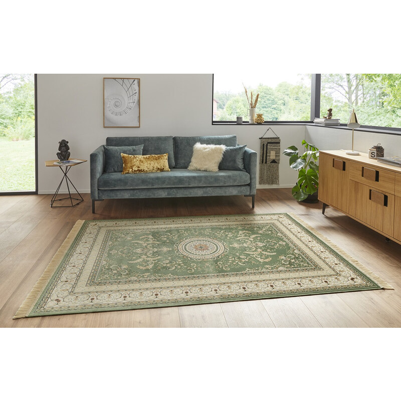 Nouristan - Hanse Home koberce Kusový koberec Naveh 104372 Green - 135x195 cm