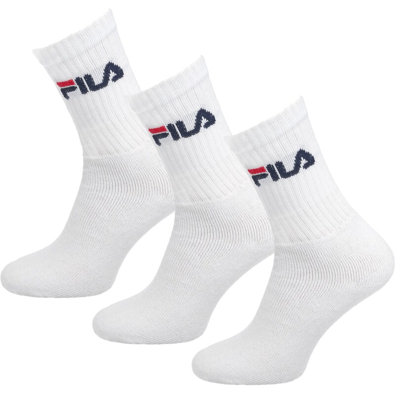 FILA Sportovní ponožky marine modrá / červená / bílá