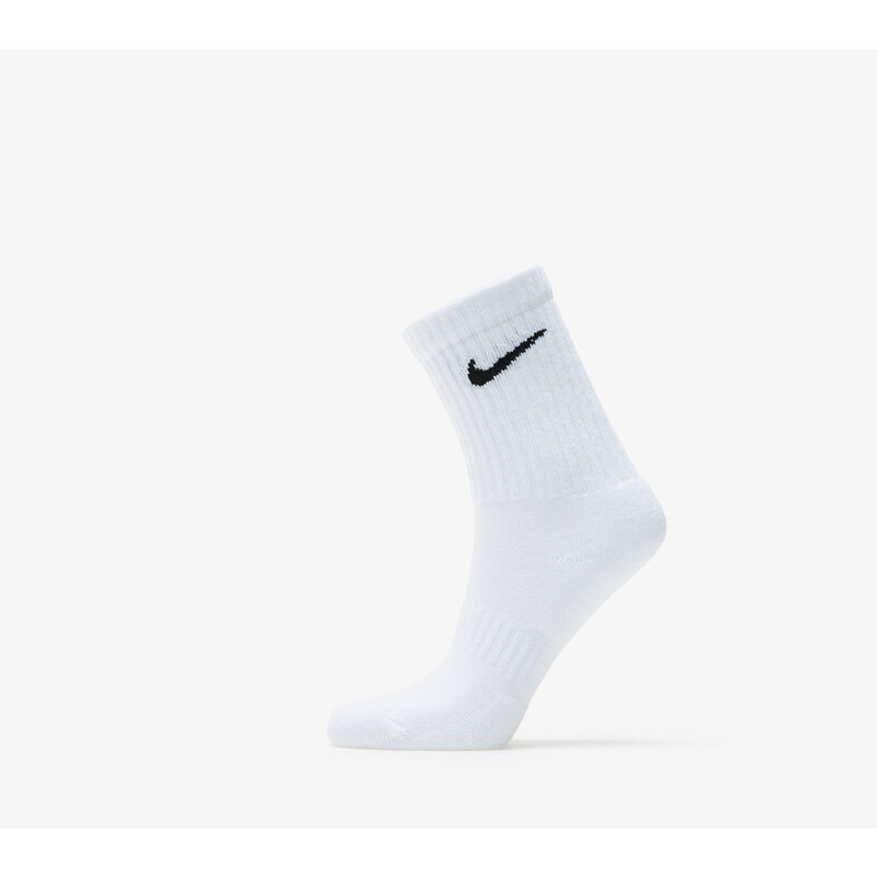 Pánské ponožky Nike Everyday Cush 3-Pack Crew Socks White/ Black