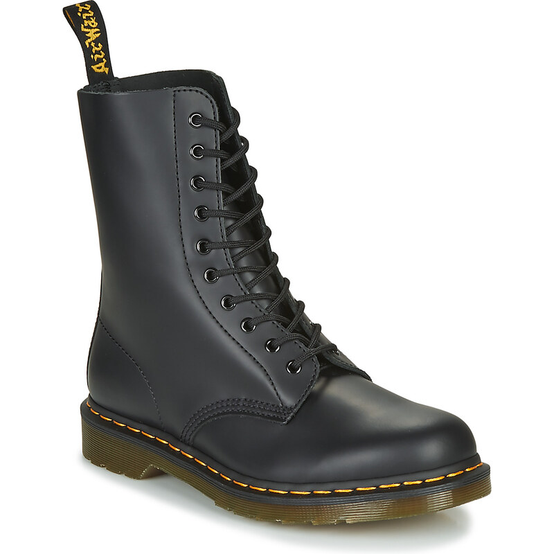 Dr. Martens Kotníkové boty 1490 BLACK SMOOTH 51341297