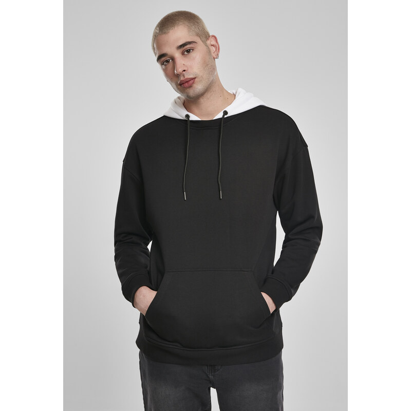 UC Men Oversized Hooded Crew černá