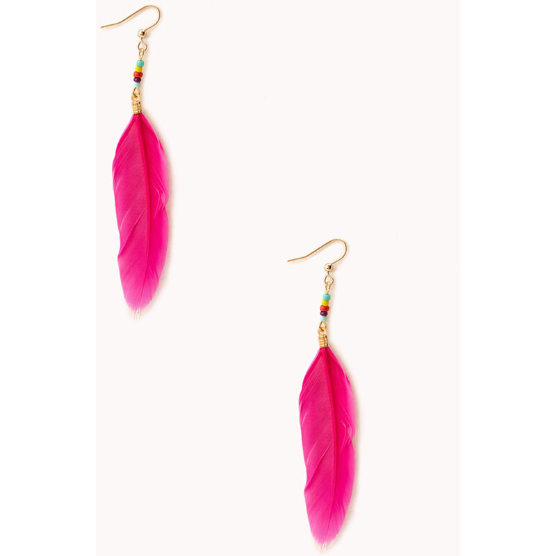 Forever 21 Standout Feather Earrings