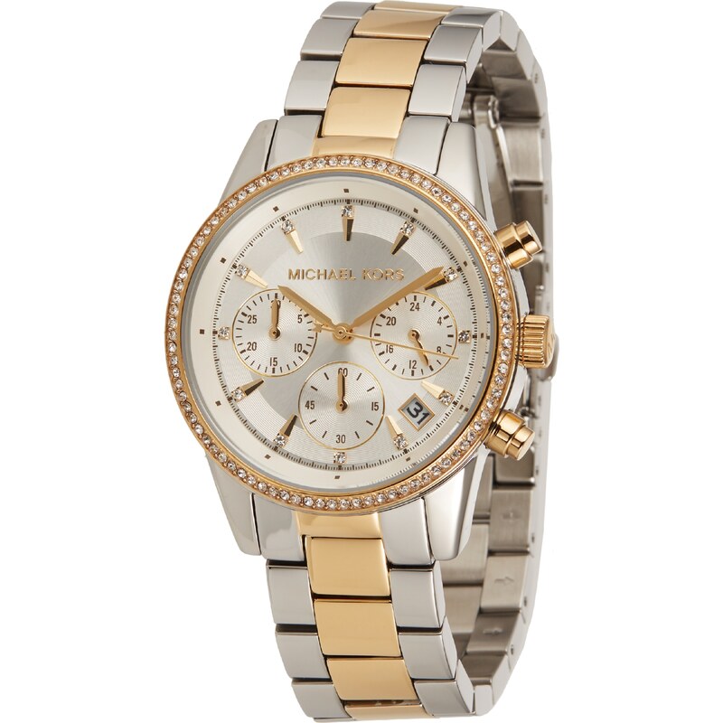 MICHAEL Michael Kors Analogové hodinky MK6474 zlatá / stříbrná