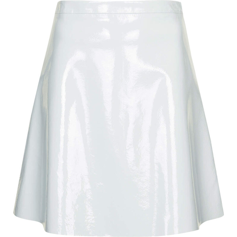 Topshop Patent Aline Skirt by Boutique